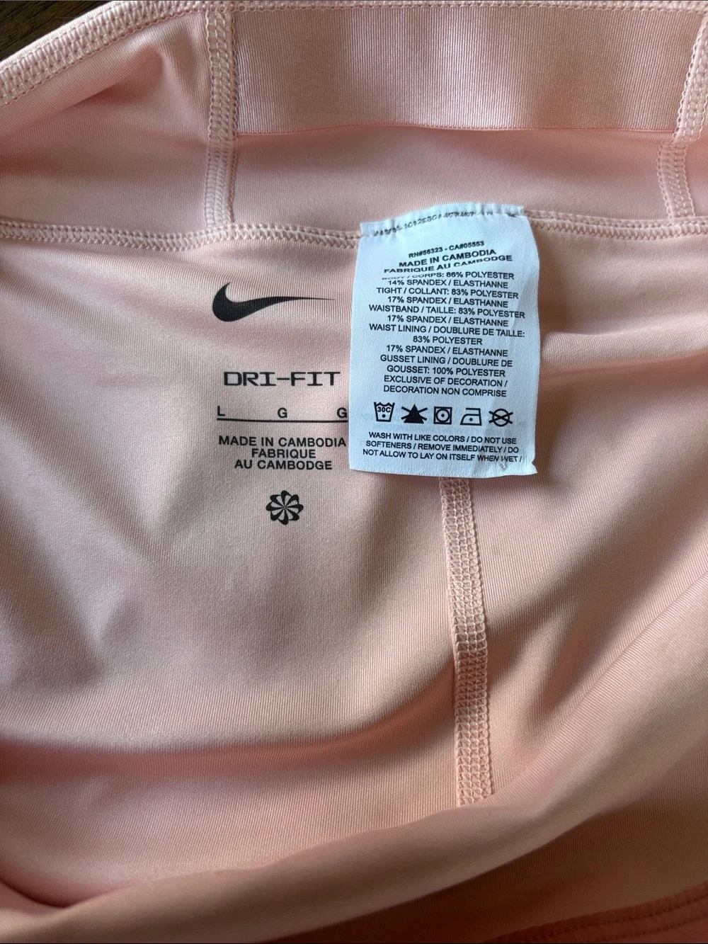Nike Women's Coral Pink Tie-Dye Pleated Skater Skirt